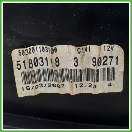 Quadro strumenti contachilometri tachimetro VEGLIA BORLETTI 503001103900 FIAT GRANDE PUNTO 2Y 1.2 51803118