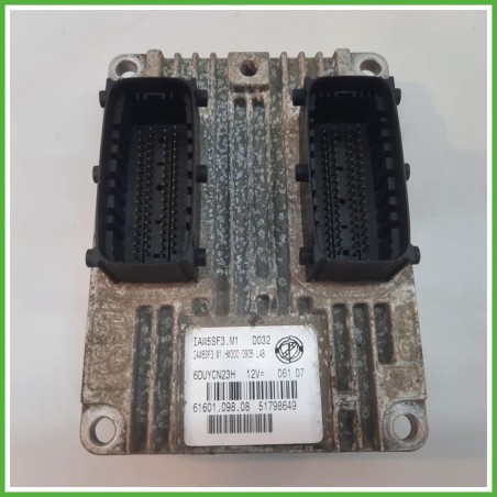 Centralina Motore Iniezione ECU MAGNETI MARELLI IAW5SF3.M1 FIAT GRANDE PUNTO 2Y 1.2 48kw 51798649 2005 2008