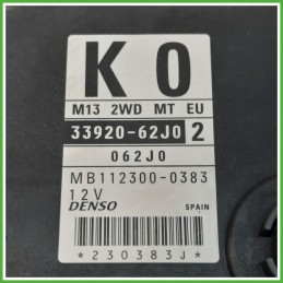 Centralina Motore Iniezione ECU DENSO MB112300-0383 SUZUKI SWIFT 1.3 68kw 3392062J00 2005 2011