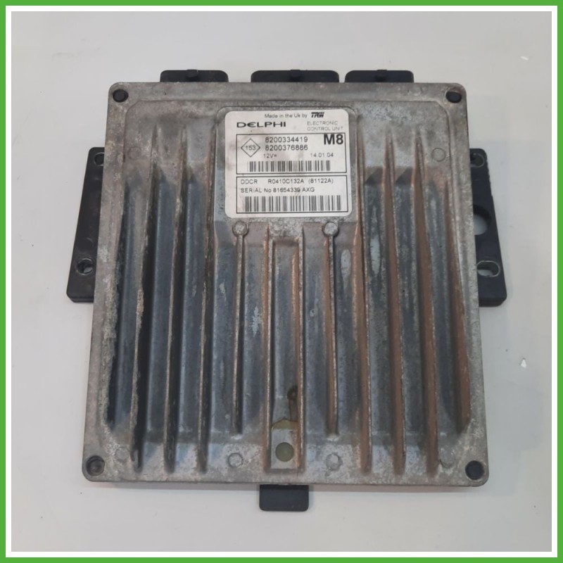 Centralina Motore Iniezione ECU DELPHI R041C132A NISSAN MICRA K12E 1.5 48kw 8200376886 2002 2009