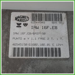 Centralina Motore Iniezione ECU MAGNETI MARELLI IAW16F.EB FIAT PUNTO 1a Serie 40kw 46545150 1993 1999