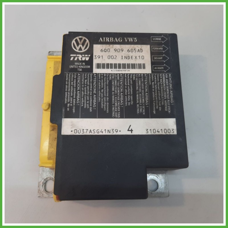 Centralina Airbag TRW 391002 SEAT IBIZA 6L 1.4 TDI 6Q0909605AD 2001 2009