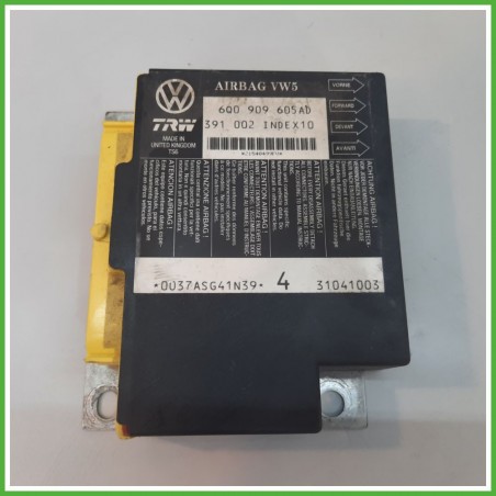 Centralina Airbag TRW 391002 SEAT IBIZA 6L 1.4 TDI 6Q0909605AD 2001 2009