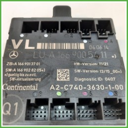 Centralina Porta CONTINENTAL A2C7403630100 MERCEDES-BENZ Classe A W176 CDI A1669005411 2012 2015