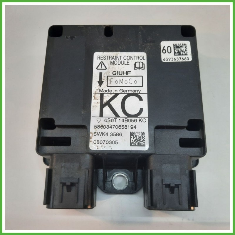 Centralina Airbag SIEMENS 5WK43586 FORD FIESTA CBK 1.4 6S6T14B056KC 2005 2008