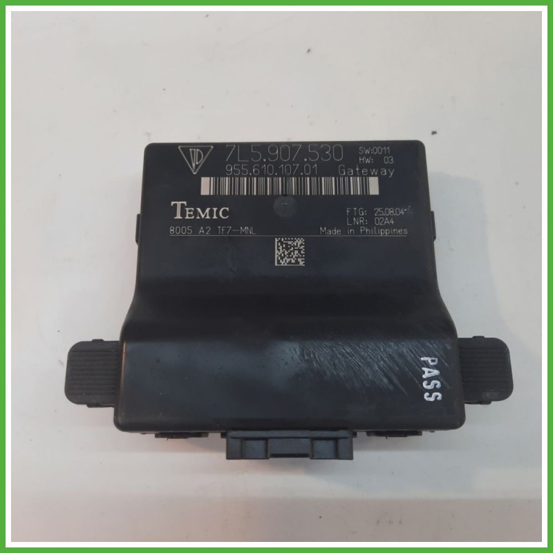 Centralina Gateway TEMIC 955.610.107.01 PORSCHE CAYENNE 7L5907530 2002 2007