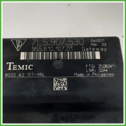Centralina Gateway TEMIC 955.610.107.01 PORSCHE CAYENNE 7L5907530 2002 2007