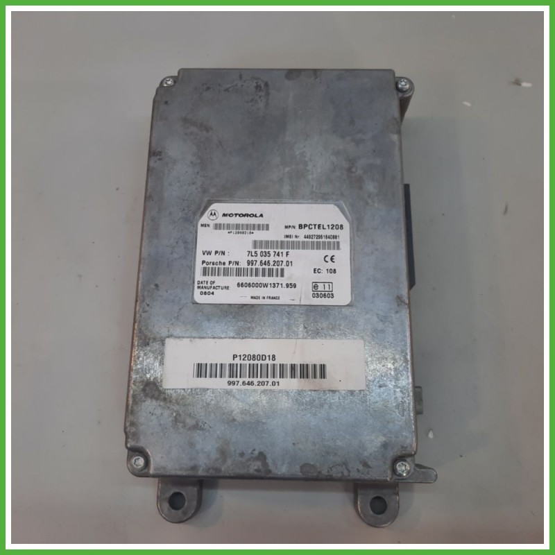 Centralina Modulo Telefono PORSCHE CAYENNE 7L5035741F 2002 2007 MOTOROLA BPCTEL1208
