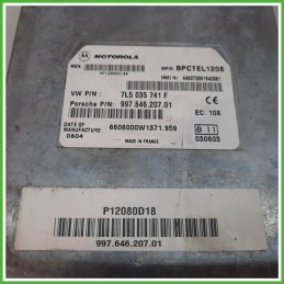 Centralina Modulo Telefono PORSCHE CAYENNE 7L5035741F 2002 2007 MOTOROLA BPCTEL1208