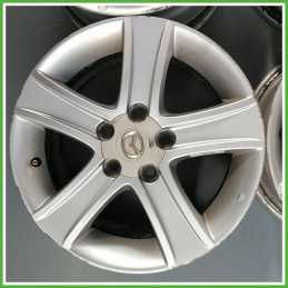 Cerchi in Lega MAZDA Mazda 6 1a Serie (dal 06/2002 al 06/2009) 16 pollici 16" 7.0J 5x114.3 ET 55 4pz originali usati