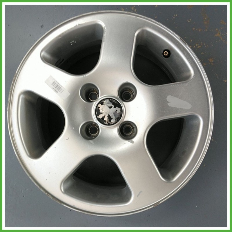 Cerchio Singolo in Lega CITROEN XSARA PICASSO (dal 12/1999 al 01/2010) 15 pollici 15" 6.0J 4x108 ET 16 originale usato al pz