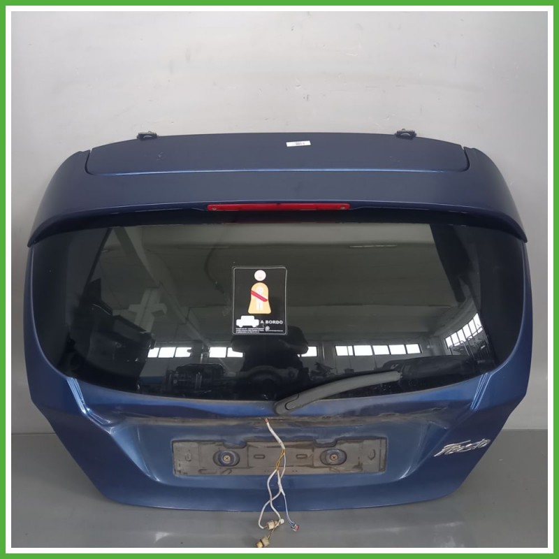 Portellone Bagagliaio Cofano Baule Posteriore FORD FIESTA CB1 2008 2013 BLU - OCEAN BLUE METALLIC Berlina Originale Usato