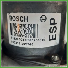Centralina ABS Modulo Pompa BOSCH 0265950973 51826508 FIAT GRANDE PUNTO 4C Originale Usato