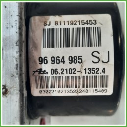 Centralina ABS Modulo Pompa ATE 06.2109-5600.3 95245223 CHEVROLET (DAEWOO) AVEO T250 Originale Usato