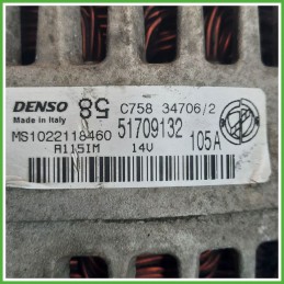 Alternatore DENSO MS1022118460 FIAT GRANDE PUNTO 2Y 51709132