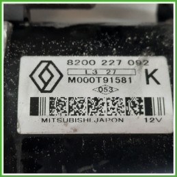 Motorino Avviamento MITSUBISHI M000T91581 NISSAN MICRA K12E 8200227092