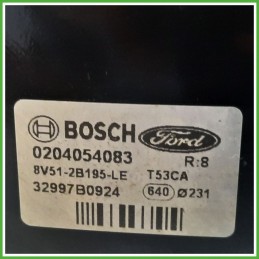 Servofreno Pompa Freni Depressore BOSCH 0204054083 FORD FIESTA CB1 1.2 16V 1747243
