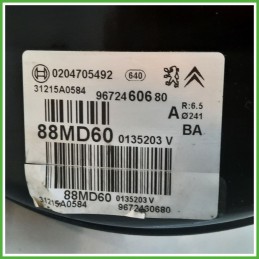 Servofreno Pompa Freni Depressore BOSCH 0204705493 CITROEN C3 A51 1.1 4535EK