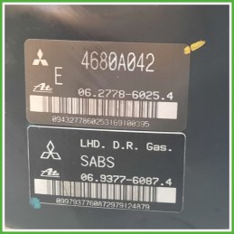 Servofreno Pompa Freni Depressore ATE 06.9377-6087.4 MITSUBISHI LANCER 6a SERIE 1.8 4630A247