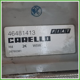 Faro Fanale Proiettore Anteriore Destro DX CARELLO 36460748 FIAT PUNTO 1a Serie 46481413 Usato