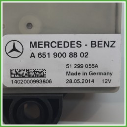 Centralina Rele Preriscaldamento Candelette MERCEDES-BENZ Classe A W176 CDI A6519008802 2012 2015