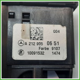 Selettore Comando Luci MERCEDES-BENZ Classe A W176 CDI A21290506519107 2012 2015 FARBA 10091532