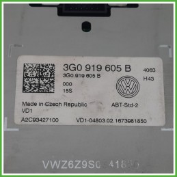 Display Indicatore Multifunzionale VOLKSWAGEN GOLF 1.6 TDI 3G0919605 2012 2017 CONTINENTAL A2C93427100