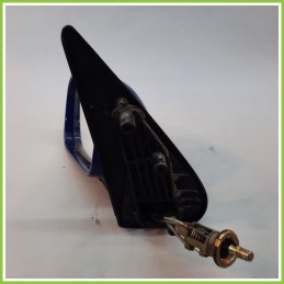 Specchio Specchietto Retrovisore Sinistro SX BLU SKODA FELICIA 6U 1998 2001 Originale Usato