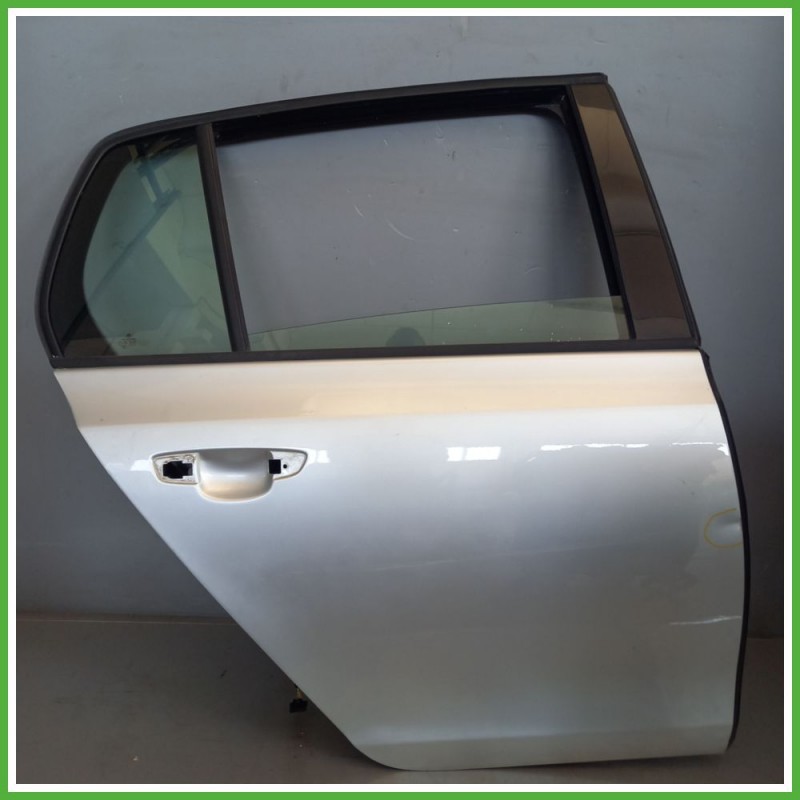 Porta Portiera Sportello Posteriore Destra DX GRIGIO CHIARO VOLKSWAGEN GOLF 5K/AJ Berlina 2008 2012 Originale Usato