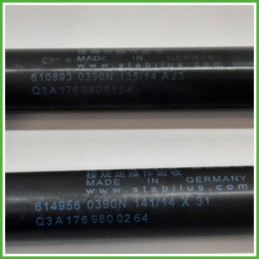 Ammortizzatori Cofano Posteriore MERCEDES-BENZ Classe A W176 5 Porte A1769800164 2012 2015