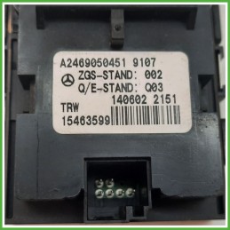 Pulsante Freno a Mano MERCEDES-BENZ Classe A W176 CDI A2469050451 2012 2015 TRW 15463599