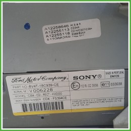 Autoradio FORD C-MAX CB3 1.6 1593651 2007 2011 SONY CDX-FS394CE