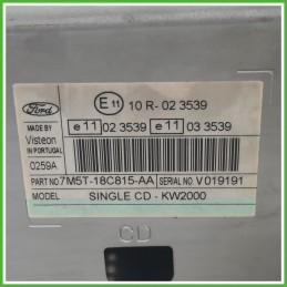 Autoradio FORD C-MAX CB3 2.0 1927597 2007 2011 VISTEON 0259A