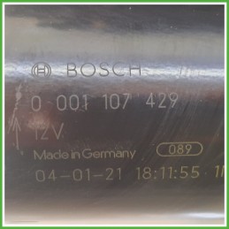 Motorino Avviamento BOSCH 0001107429 OPEL CORSA X01 93186246