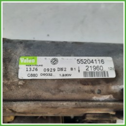 Motorino Avviamento VALEO D6G32 LANCIA YPSILON TE 55204116