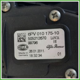 Pedale Pedaliera ALFA ROMEO GIULIETTA X7 2.0 JTDm 50521267 2010 2013 HELLA 6PV010175-10
