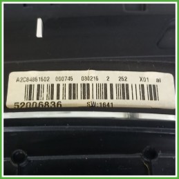 Quadro strumenti contachilometri tachimetro CONTINENTAL A2C84651502 ALFA ROMEO MiTo 10 1.3 JTDm 52006836