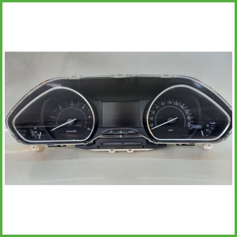 Quadro strumenti contachilometri tachimetro PEUGEOT 9811494080 PEUGEOT 208 1.6 8V 9822633380