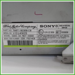 Autoradio FORD C-MAX CB3 2.0 1593651 2007 2011 SONY CDX-FS214CB
