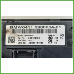 Comandi Clima AC Riscaldamento Condizionatore VDO A2C53164830 BMW Serie 3 E90/E91 64116988064 2005 2011