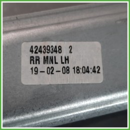 Alzacristalli Alzavetro Manuale Posteriore Sinistro SX OPEL KARL ROCKS 42439348 2017 2019
