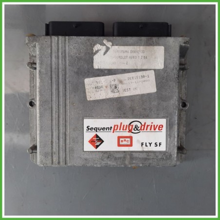 Centralina Motore Iniezione GAS BRC 031001 CHEVROLET (DAEWOO) AVEO T250 1.2 62kw DE815130 2008 2012