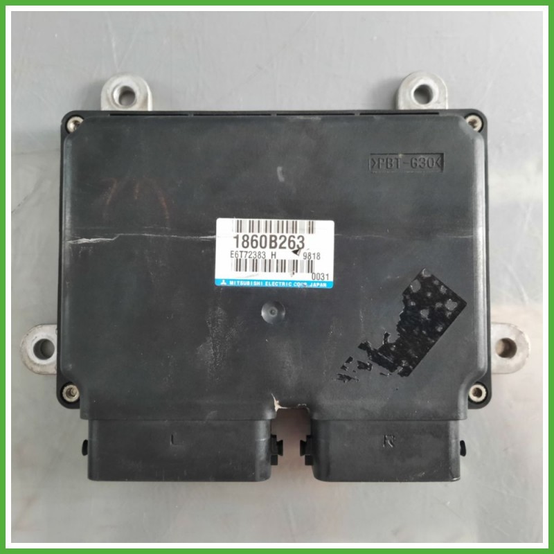 Centralina Motore Iniezione ECU MITSUBISHI E6T72383H MITSUBISHI LANCER 6a SERIE 1.8 105kw 1860B263 2008 2011