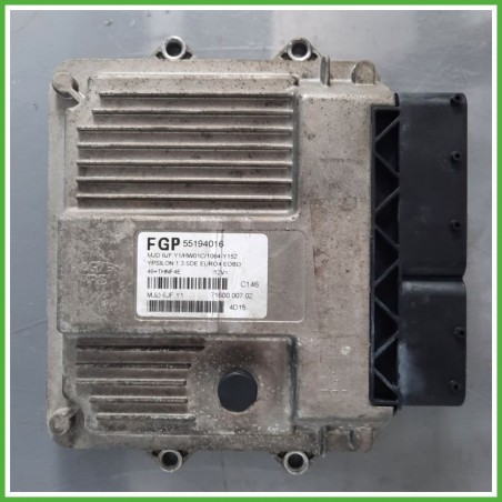 Centralina Motore Iniezione ECU MAGNETI MARELLI MJD6JF.Y1 LANCIA YPSILON TE 1.3 16V 51kw 55194016 2003 2006