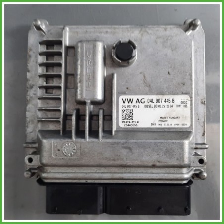 Centralina Motore Iniezione ECU DELPHI 28445556 VOLKSWAGEN GOLF 1.6 TDI 66kw 04L907445E 2012 2017