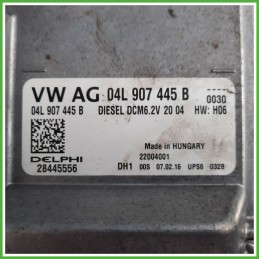 Centralina Motore Iniezione ECU DELPHI 28445556 VOLKSWAGEN GOLF 1.6 TDI 66kw 04L907445E 2012 2017