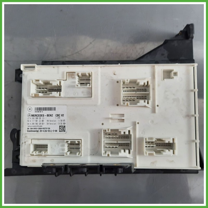 Centralina SAM Secure Access Module CONTINENTAL 28-4135-5511-3-00 MERCEDES-BENZ Classe A W176 CDI A2469009012 2012 2015