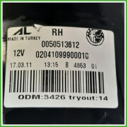Fanale Fanalino Posteriore Destro DX AUTOMOTIVE LIGHTING 20410999 ALFA ROMEO GIULIETTA X7 50513612 Usato