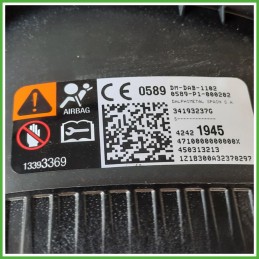 Airbag Guidatore Sinistro SX OPEL KARL ROCKS 1.0 42421945 2017 2019 DM DALPHIMETAL 34193237G