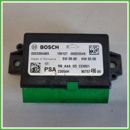 Centralina Parcheggio Assistito BOSCH 0263004465 PEUGEOT 208 1.6 8V 1609932480 2012 2015